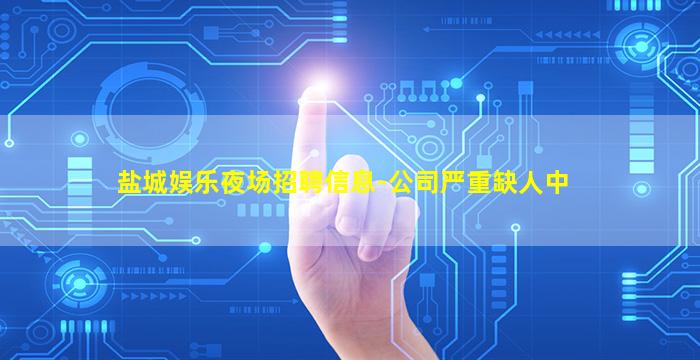 盐城娱乐夜场招聘信息-公司严重缺人中